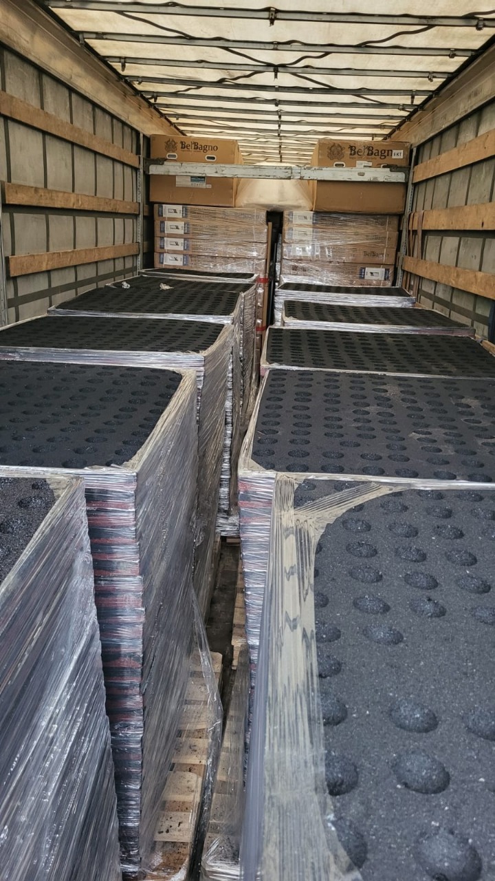 Резиновая плитка, пос.Запрудня - Екатеринбург